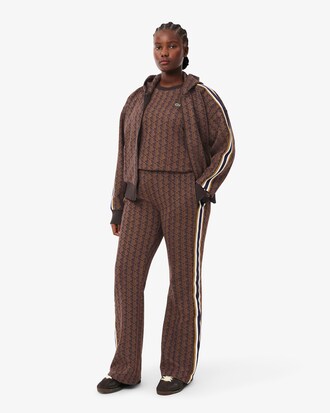 T-shirt slim fit jacquard monogramme