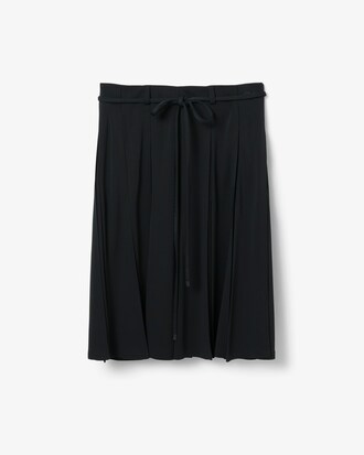 Jupe pliss&eacute;e fluide D&eacute;fil&eacute;