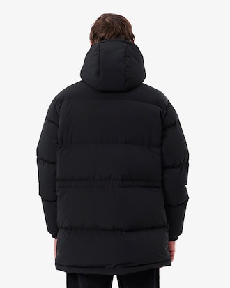 Doudoune mi-longue d&eacute;perlante duvet