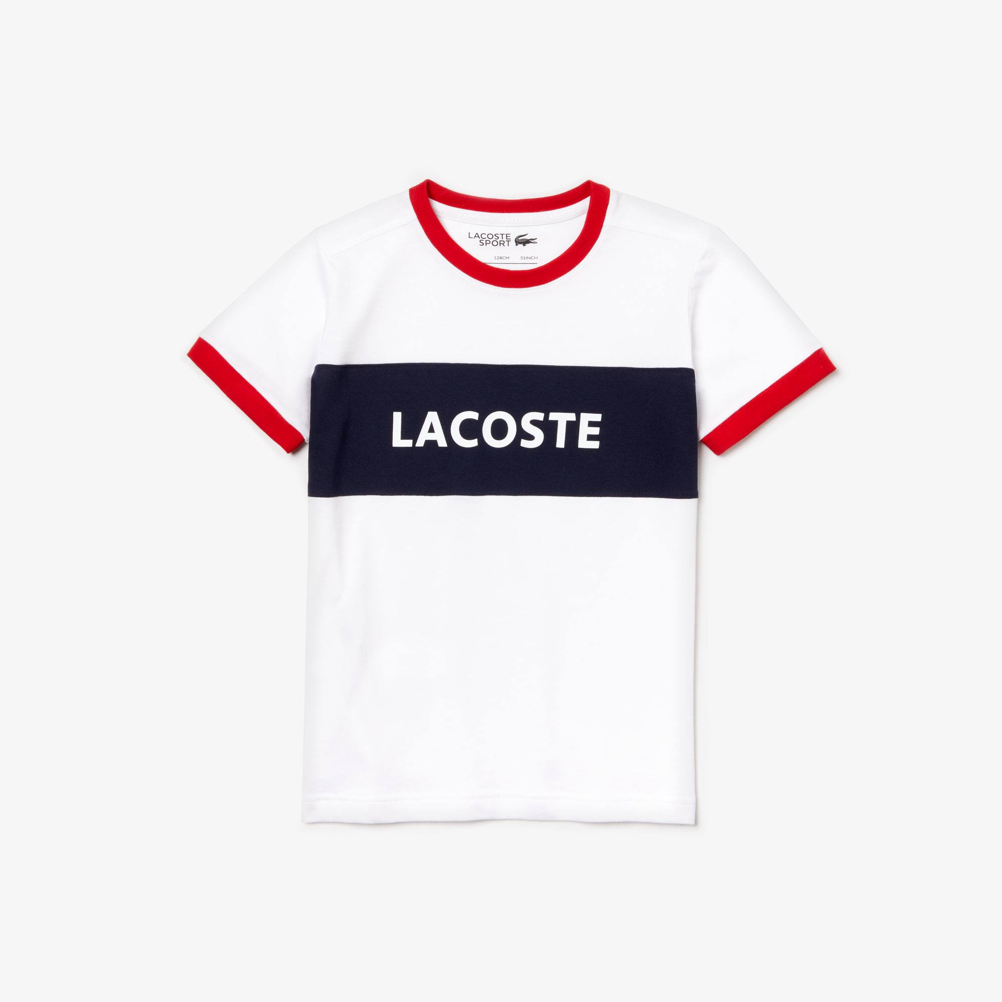 lacoste t shirt enfant