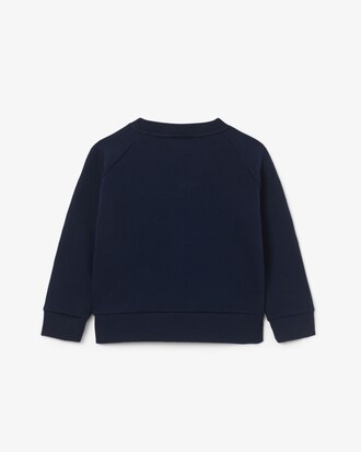 Sweatshirt molleton imprimé monogramme