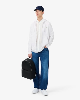 Sweatshirt à capuche zippé molleton