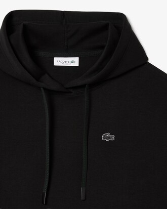 Sweatshirt à capuche court coton