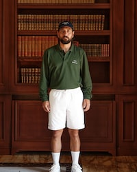 Lacoste x Lamarel Short Tennis l&eacute;ger taffetas diamant&eacute;