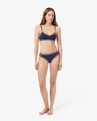 Bas de maillot de bain détails contrastés