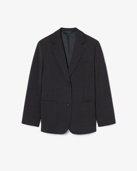 Blazer laine m&eacute;lang&eacute;e