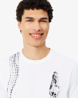 T-shirt Lacoste Tennis x Daniil Medvedev graphique