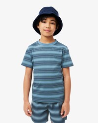 T-shirt coton imprimé rayé