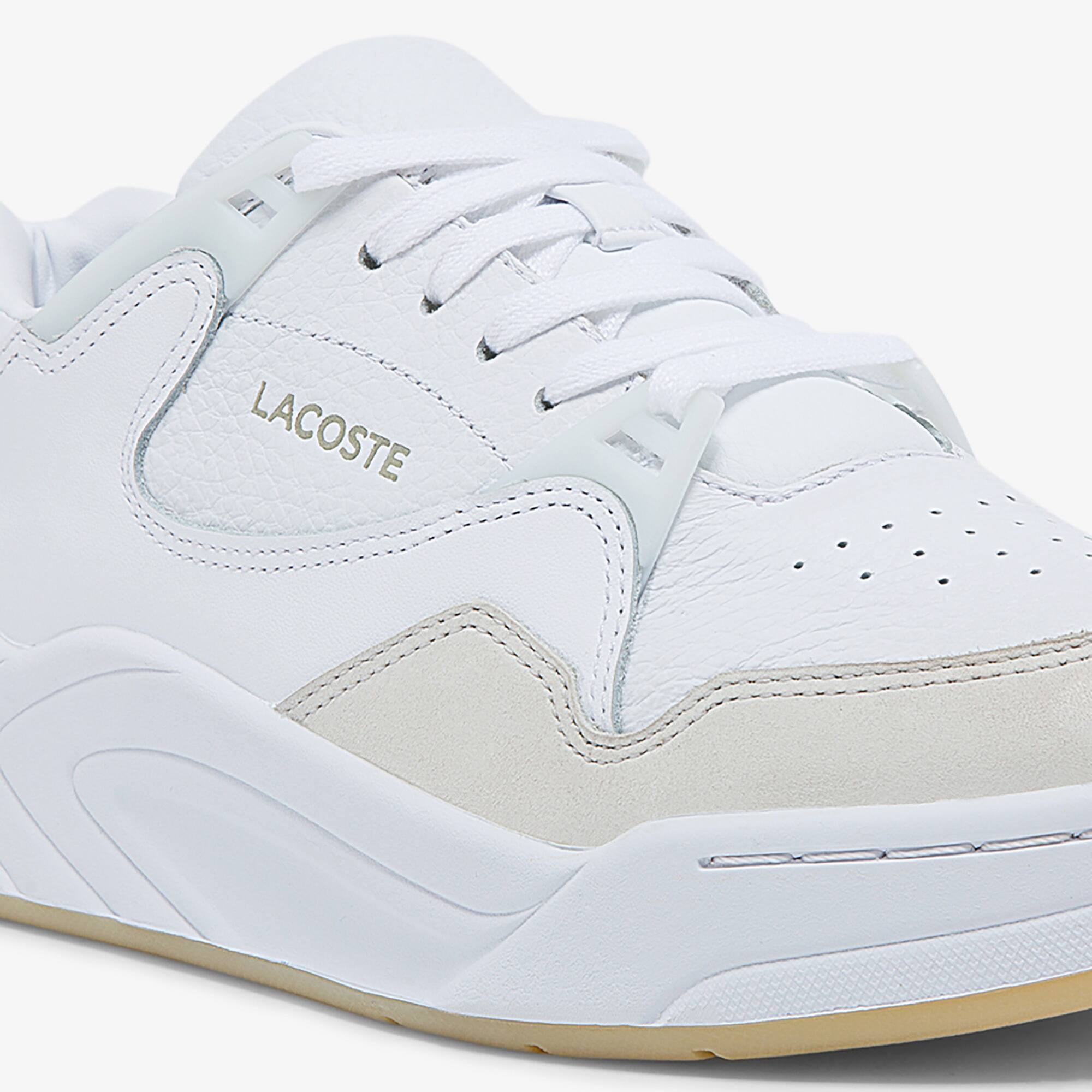 Sneakers Court Slam femme en cuir | LACOSTE