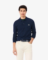 Polo L.12.12 slim fit manches longues