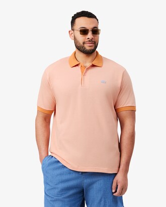 Polo classic fit c&ocirc;tes contrastantes