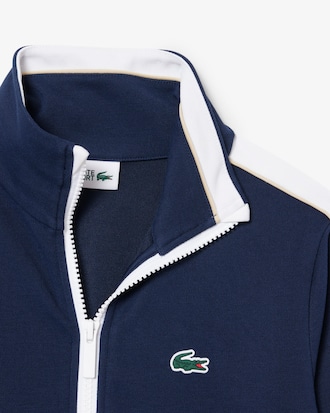 Sweatshirt zipp&eacute; Sport en Piqu&eacute; interlock