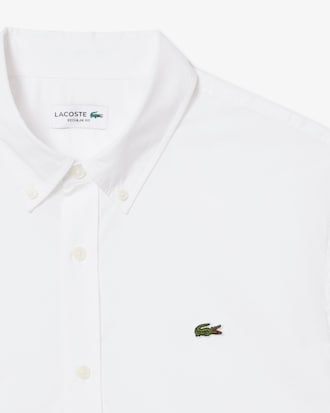 Chemise manches courtes regular fit popeline