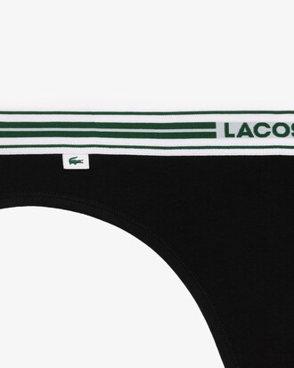 String coton stretch ceinture contrastée