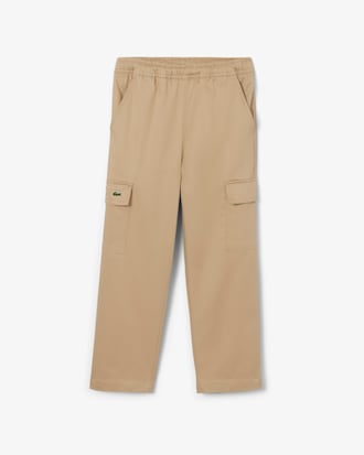 Pantalon cargo twill de coton