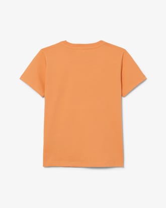 T-shirt badge graphique coton