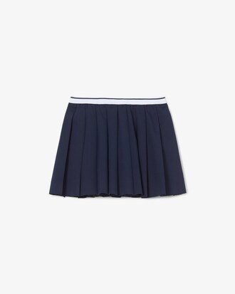 Jupe pliss&eacute;e coton Oxford