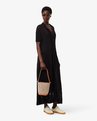 Petit sac seau Summer Pack en raphia