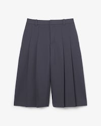 Bermuda tailleur wide fit D&eacute;fil&eacute;