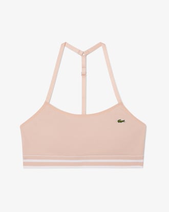 Brassière coton côtelé