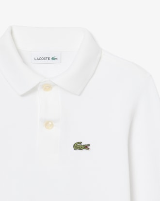 Polo manches longues en Piqu&eacute;