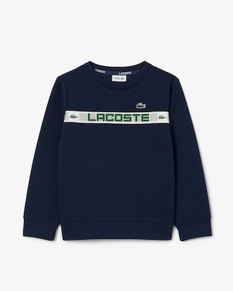 Sweatshirt Sport bande contrast&eacute;e