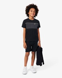 Short color-block molleton