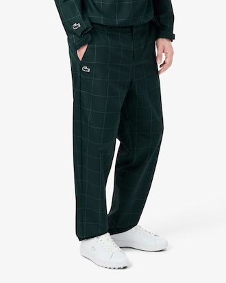 Pantalon Golf &agrave; carreaux d&eacute;perlant