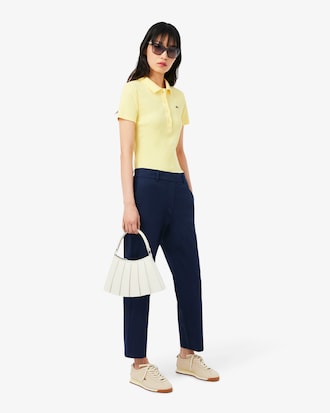 Chino gabardine coton straight fit