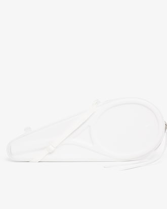 Grand sac raquette D&eacute;fil&eacute; en cuir