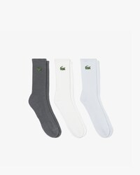 Lot de 3 paires de chaussettes c&ocirc;tel&eacute;es