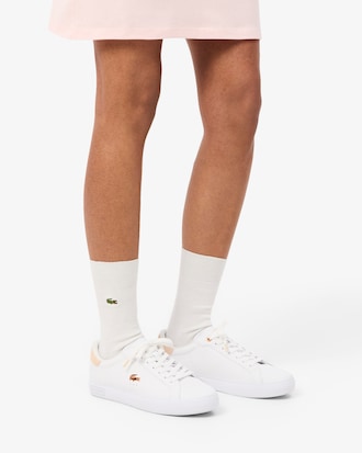 Sneakers Powercourt femme en cuir