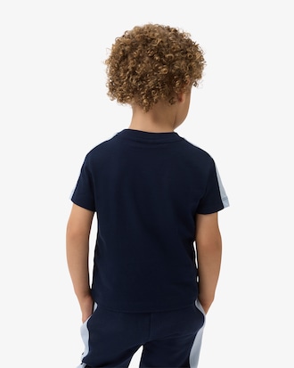 T-shirt coton color-block