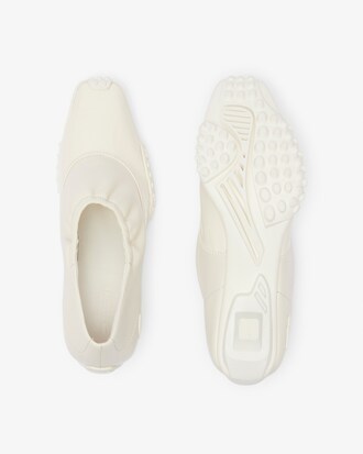 Heel Runway femme en cuir