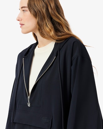 Vareuse oversize en laine mélangée
