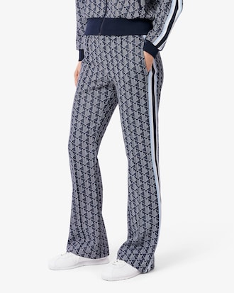 Pantalon de survêtement flare monogramme