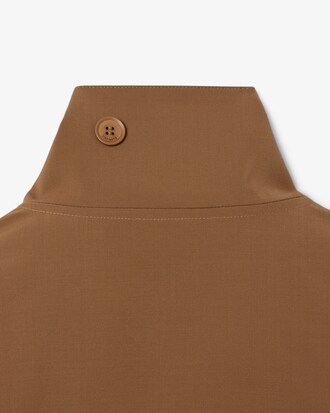 Camicia in misto lana regular fit Runway