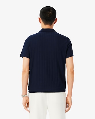 Polo da tennis Ultra Dry con badge Accent Heritage