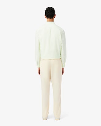 Pantaloni chino regular fit in twill di cotone