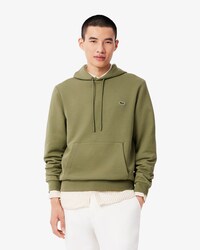 Felpa con cappuccio in cotone felpato