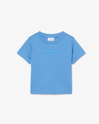 T-shirt in cotone testurizzato Lacoste