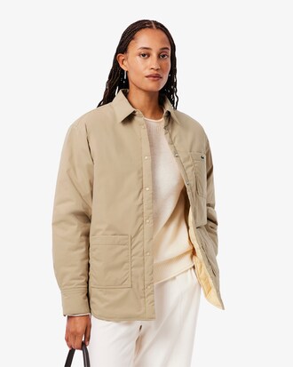 Overshirt imbottita impermeabile