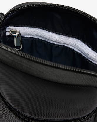 Borsa a tracolla sottile piccola in petit piqué LCST