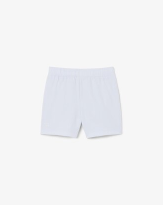Shorts sportivi in taffet&agrave; a rombi