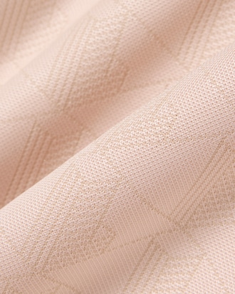 Vestito polo jacquard con monogramma