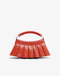 Borsa in pelle effetto coccodrillo H Lenglen Runway