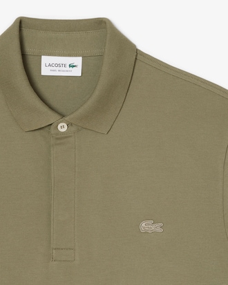 Polo regular fit in piqu&eacute; elasticizzato Paris