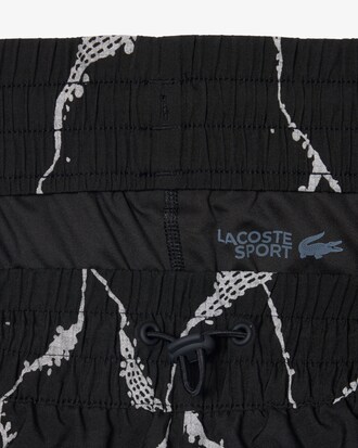 Shorts da tennis foderati con stampa riflettente