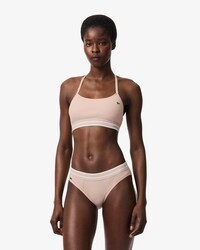 Bralette in cotone a coste