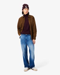Camicia regular fit in flanella